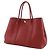 Borsa Hermès Garden Party in Negonda Rosso - vista 2