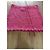 Falda Chanel de Tweed Fucsia Talla 42 - vista 5