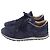 Sneakers basse con lacci Tod's in suede blu navy - vista 4