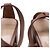 Sandali con tacco a blocco con cinturini Gianvito Rossi in pelle marrone - vista 6