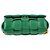 Borsa a Spalla Padded Cassette in Pelle Verde di Bottega Veneta - vista 2