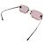 Occhiali da sole rosa Swarovski Rhinestone Chanel 2047-B - vista 3
