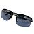 Chanel Silber Marineblaue randlose Sonnenbrille 4009 - Ansicht 2