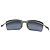 Chanel Silber Marineblaue randlose Sonnenbrille 4009 - Ansicht 5