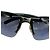 Chanel Silber Marineblaue randlose Sonnenbrille 4009 - Ansicht 6