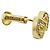 Orecchini CD in strass con logo dorato Christian Dior D'oro - vista 3