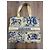 Christian Dior Strohtasche blau - Ansicht 2