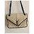 Collège Saint Laurent Borsa College Chevron in pelle bianca Bianco - vista 4