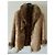 Autre Marque Lammleder Jacke beige 3/4 Ärmel - Ansicht 3