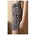 Minifalda de denim elástico Balmain negra Negro - vista 10