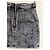 Minifalda de denim elástico Balmain negra Negro - vista 18