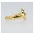 Ring Hermès Anello per sciarpa HERMES in metallo dorato Auth ka1739M D'oro - vista 6