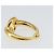 Ring Hermès Anello per sciarpa HERMES in metallo dorato Auth ka1739M D'oro - vista 7