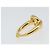 Ring Hermès Anello per sciarpa HERMES in metallo dorato Auth ka1739M D'oro - vista 8