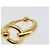 Ring Hermès Anello per sciarpa HERMES in metallo dorato Auth ka1739M D'oro - vista 9