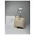 Borsa Triangolare in Poliestere Vintage Prada Beige - vista 2