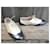 Scarpe Oxford Bloch in Pelle Argento Eggshell Bianco sporco - vista 3