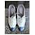 Scarpe Oxford Bloch in Pelle Argento Eggshell Bianco sporco - vista 5