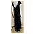 Vera Wang Abito da sera in paillettes e pizzo con strascico a pesce Nero Metallico - vista 2