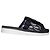 Dior Monogramm Flip-Flops Schwarz