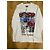 Autre Marque T-shirt Bianca Hellstar World Tour Bianco - vista 6