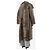 Totême Abrigo teddy de shearling con cinturón caqui - talla UK 6 Verde - vista 2