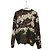 Louis Vuitton Jacquard Damier Pullover Khaki Baumwolle