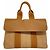 Borsa Hermès Valparaiso PM Toile Chevron Marrone