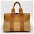 Borsa Hermès Valparaiso PM Toile Chevron Marrone - vista 11