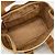 Borsa Hermès Valparaiso PM Toile Chevron Marrone - vista 4