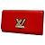 Cartera Larga Twist Epi Louis Vuitton Roja