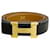 Hermès Constance Box Calf Gürtel Schwarz Golden
