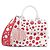 Borsa a mano mini Cluny Epi Louis Vuitton Bianco Rosso