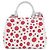 Borsa a mano mini Cluny Epi Louis Vuitton Bianco Rosso - vista 2