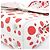 Borsa a mano mini Cluny Epi Louis Vuitton Bianco Rosso - vista 3