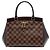 Louis Vuitton Marrone Damier Ebene Rivoli MM
