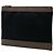 Clutch Balenciaga in tela nera Navy Clip M - vista 2