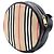Bolso cruzado Louise de lona con rayas icónicas marrones de Burberry Castaño Beige - vista 2