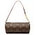 Pochette Papillon Monograma Marrom Louis Vuitton