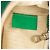 LOEWE Borsa a tracolla in pelle di vitello verde con anagramma - vista 6