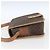 Céline Celine Vintage Macadam Circle Logo Canvas et cuir Marron - vue 3