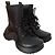 Sneakers alte Louis Vuitton Archlight in gomma nera opaca Nero - vista 2
