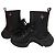 Sneakers alte Louis Vuitton Archlight in gomma nera opaca Nero - vista 6