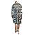 Abrigo Parka Shirley Moncler Genius x Richard Quinn 2020 Azul - vista 6