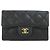 Chanel Timeless Classic Line Business Card Holder Black