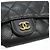 Chanel Timeless Classic Line Business Card Holder Black - view 3
