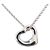 Tiffany & Co Collana con pendente a forma di cuore in argento Ag925 Tiffany