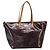 Borsa Louis Vuitton Bellevue Monogram Vernis GM Porpora
