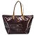 Borsa Louis Vuitton Bellevue Monogram Vernis GM Porpora - vista 2