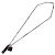 Collana Pendente Damier Louis Vuitton Argento - vista 2